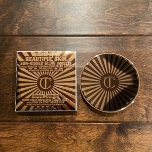 NIB Charlotte Tilbury Beautiful Skin Sun-Kissed Glow Cream Bronzer Fair Light